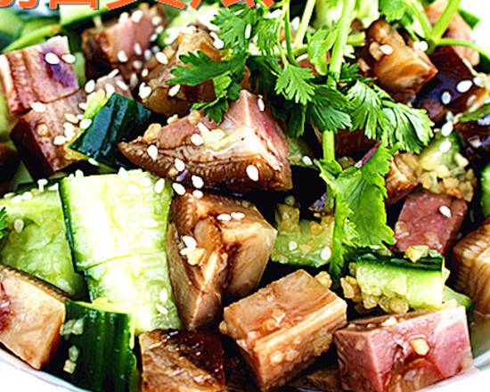 Pork Knuckle W/ Cucumber (肘子拍黄瓜)